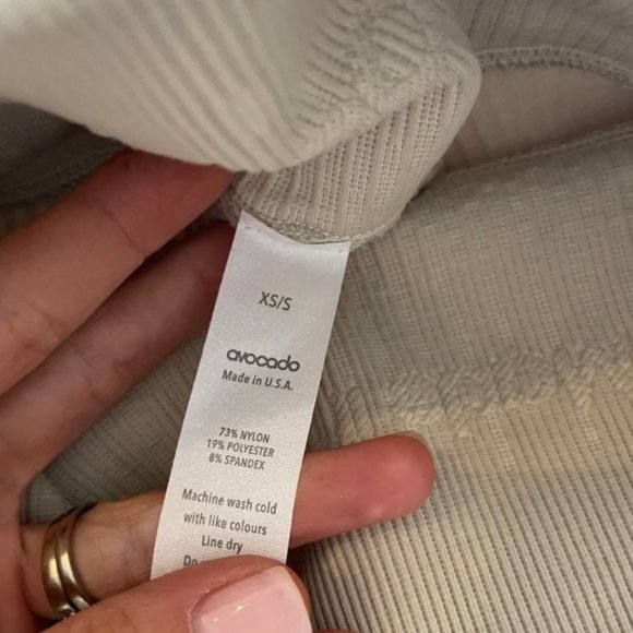 Avocado Rib  legging - Picture 4 of 5